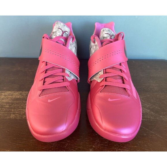 Nike KD 4 "Aunt Pearl" 2024 Pink Basketball Shoes Men's Size 11 HF9098-600 - Picture 6 of 11